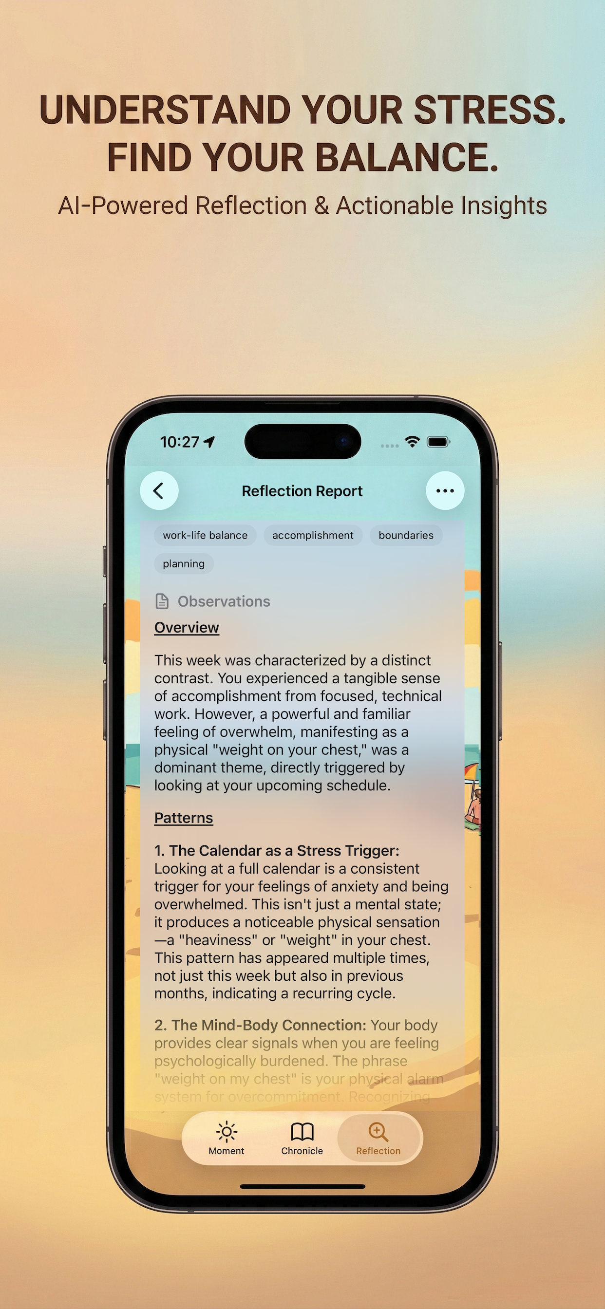 Understand your stress, find your balance